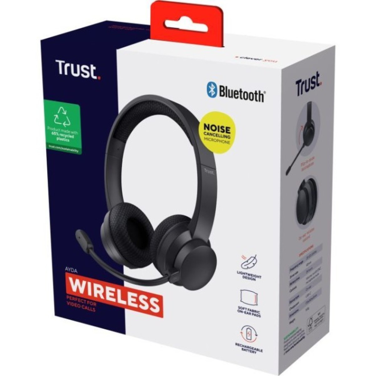 Наушники Trust Ayda Wireless ENC Black (25463) 98_98.jpg - фото 10