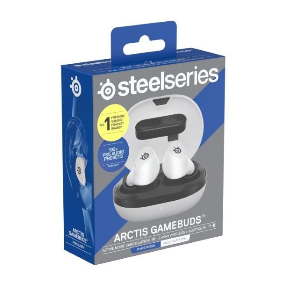 Навушники SteelSeries Arctis GameBuds Bluetooth White (61682) 98_98.jpg - фото 2