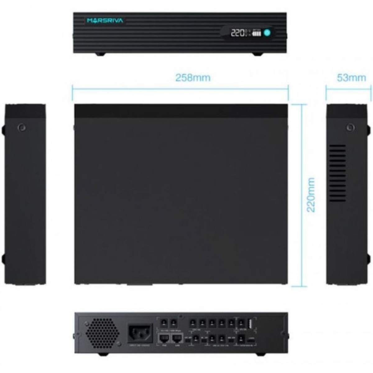 Пристрій безперебійного живлення Marsriva KP9 Pro (KP9 Pro_MARSRIVA) 98_98.jpg - фото 4