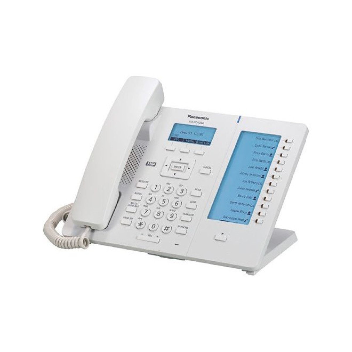 Дротовий IP-телефон Panasonic KX-HDV230RU White 98_98.jpg - фото 3