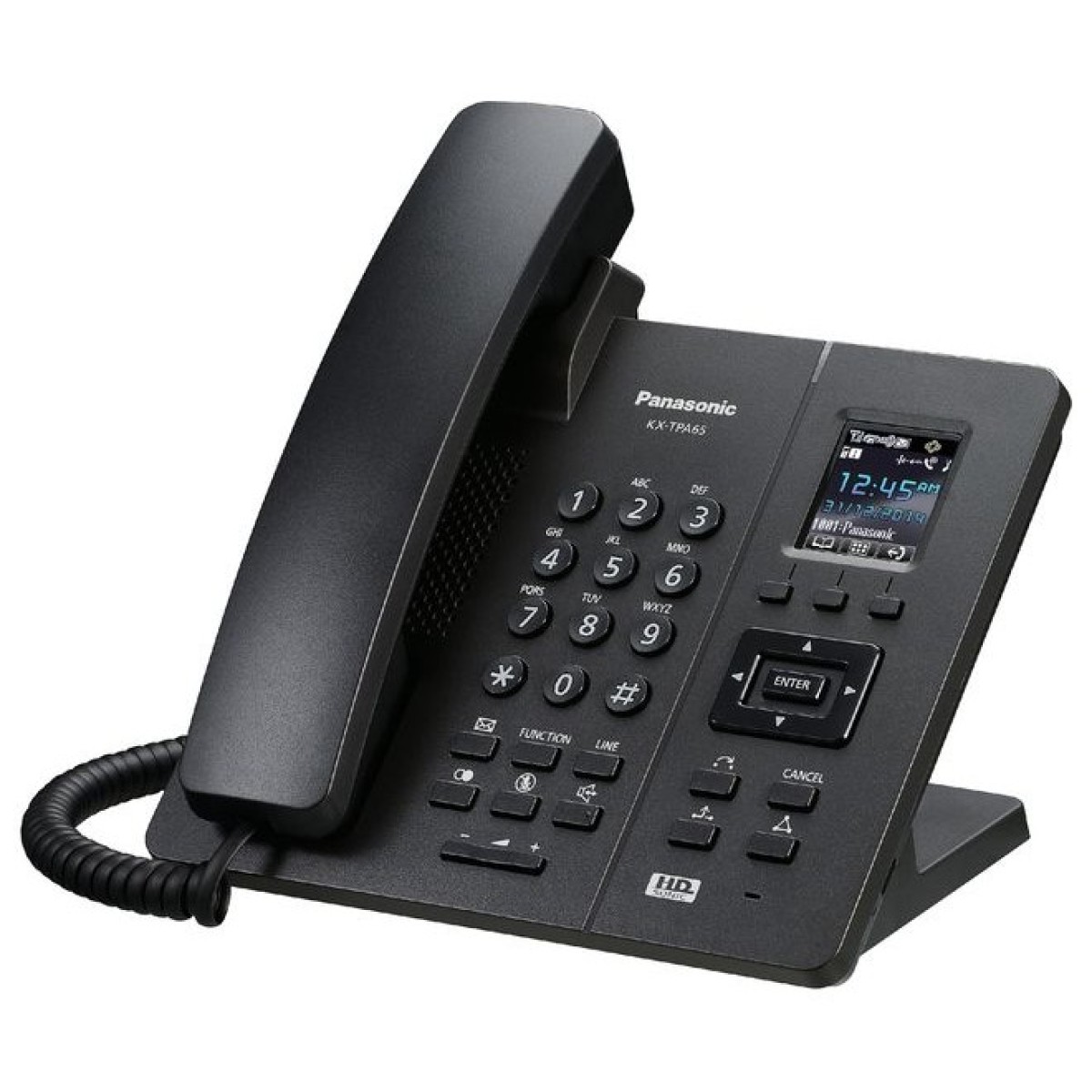 Беспроводной IP-DECT телефон Panasonic KX-TPA65RUB Black, для KX-TGP600RUB 98_98.jpg - фото 3