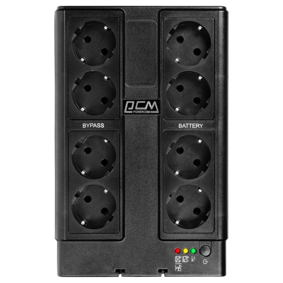 CUB-850E USB Powercom ИБП 850VA/510W резервный USB 4+4 SCHUKO 98_98.jpg - фото 2