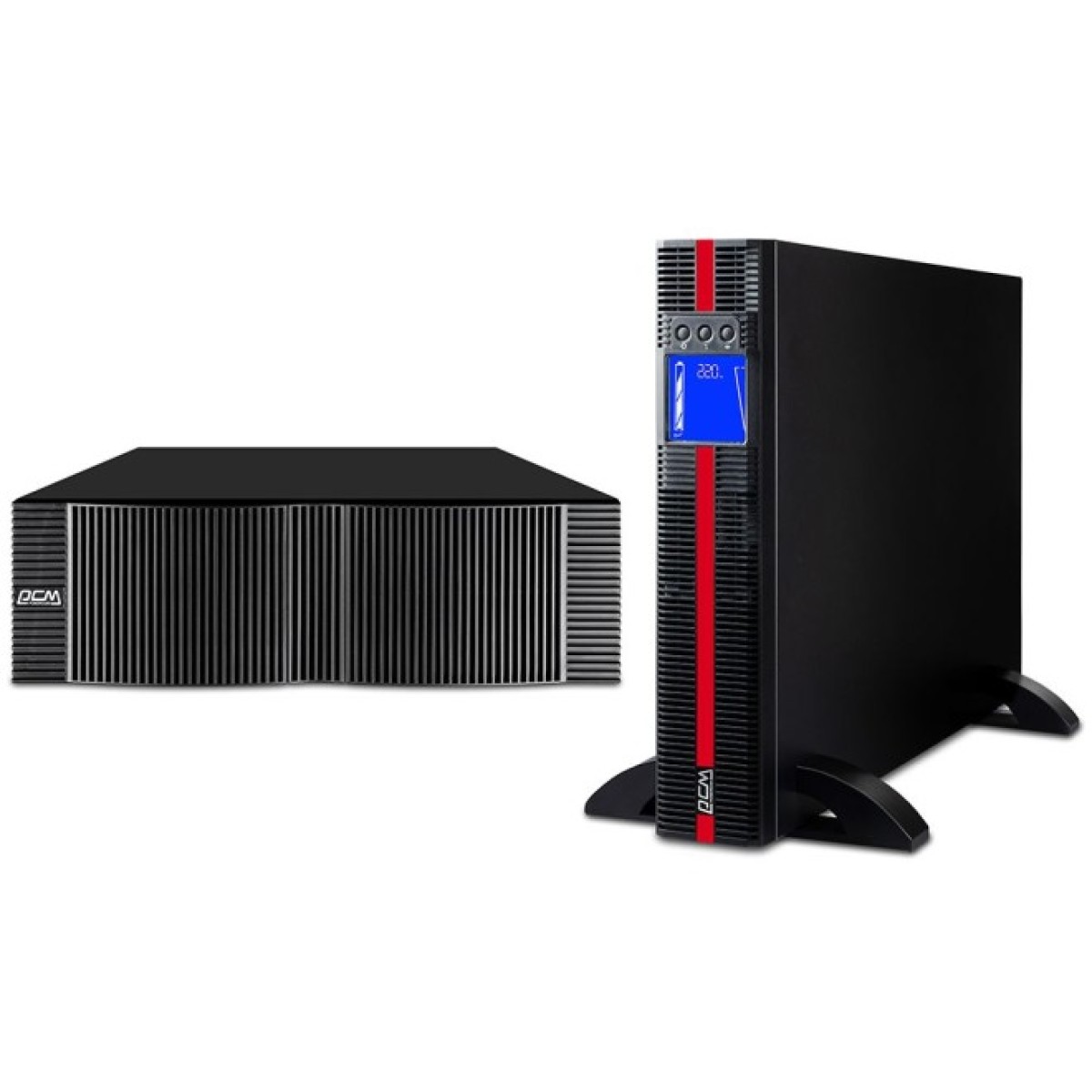 ИБП для дома MRT-10K Powercom 10kVA//10kW PF=1 online RS232 USB LCD 98_98.jpg - фото 4