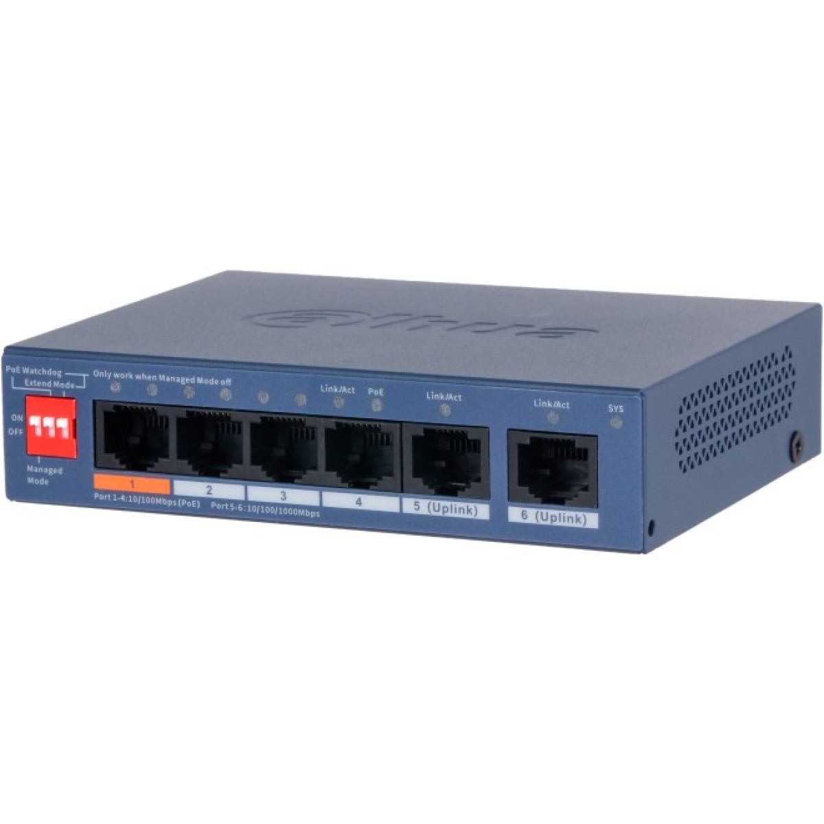 Комутатор Dahua DH-CS4006-4ET2GT-60 PoE 256_256.jpg