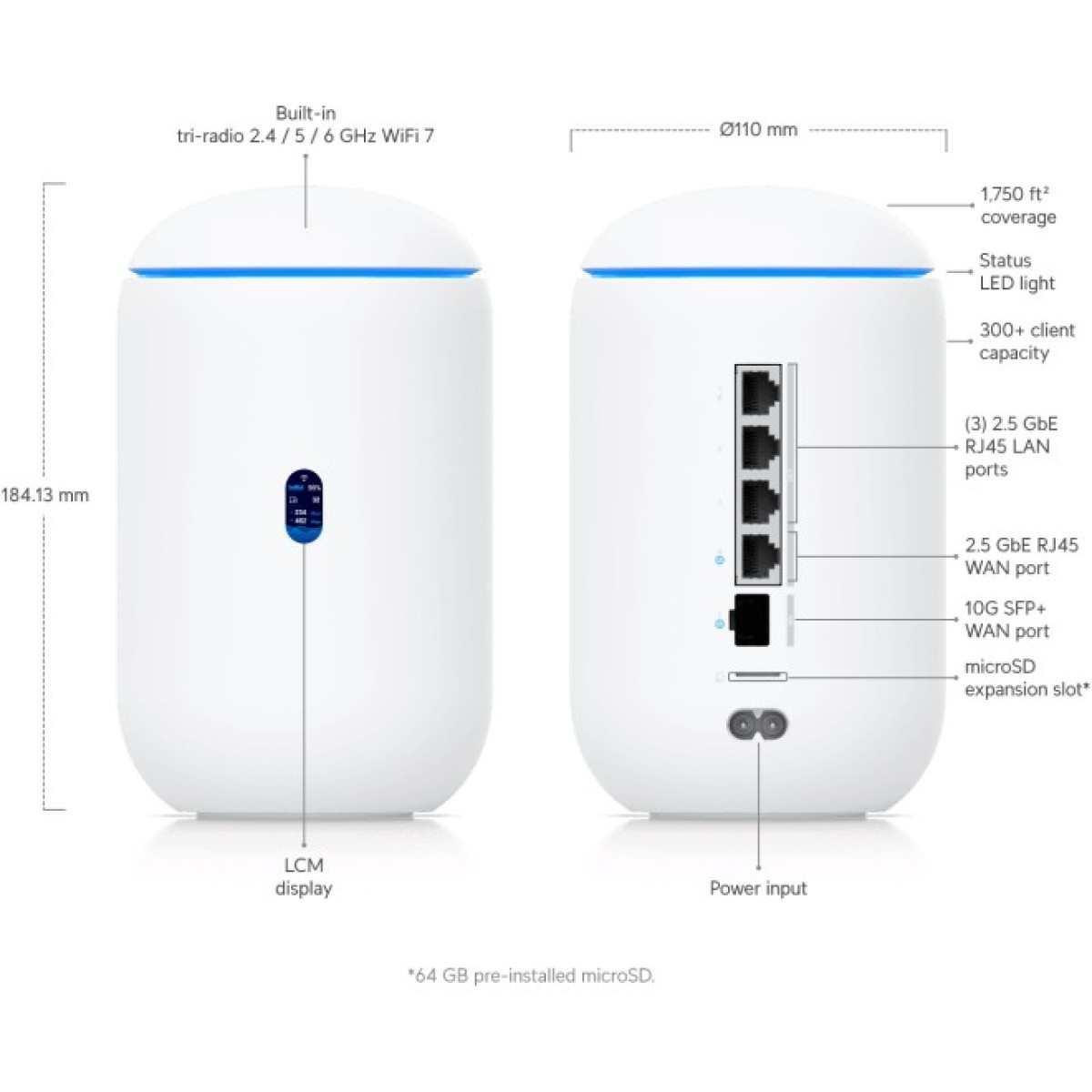Роутер Ubiquiti Dream Router 7 (UDR7) 98_98.jpg - фото 7