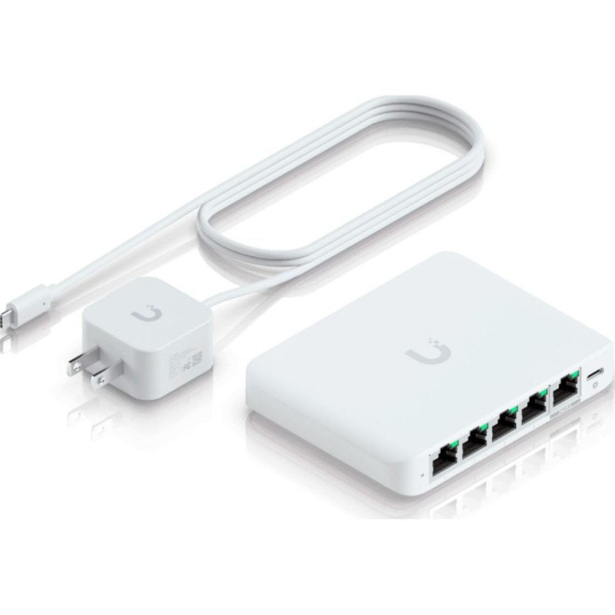 Комутатор керований Ubiquiti UniFi Switch Flex Mini 2,5G (USW-FLEX-2.5G-5-EU) 98_98.jpg - фото 7