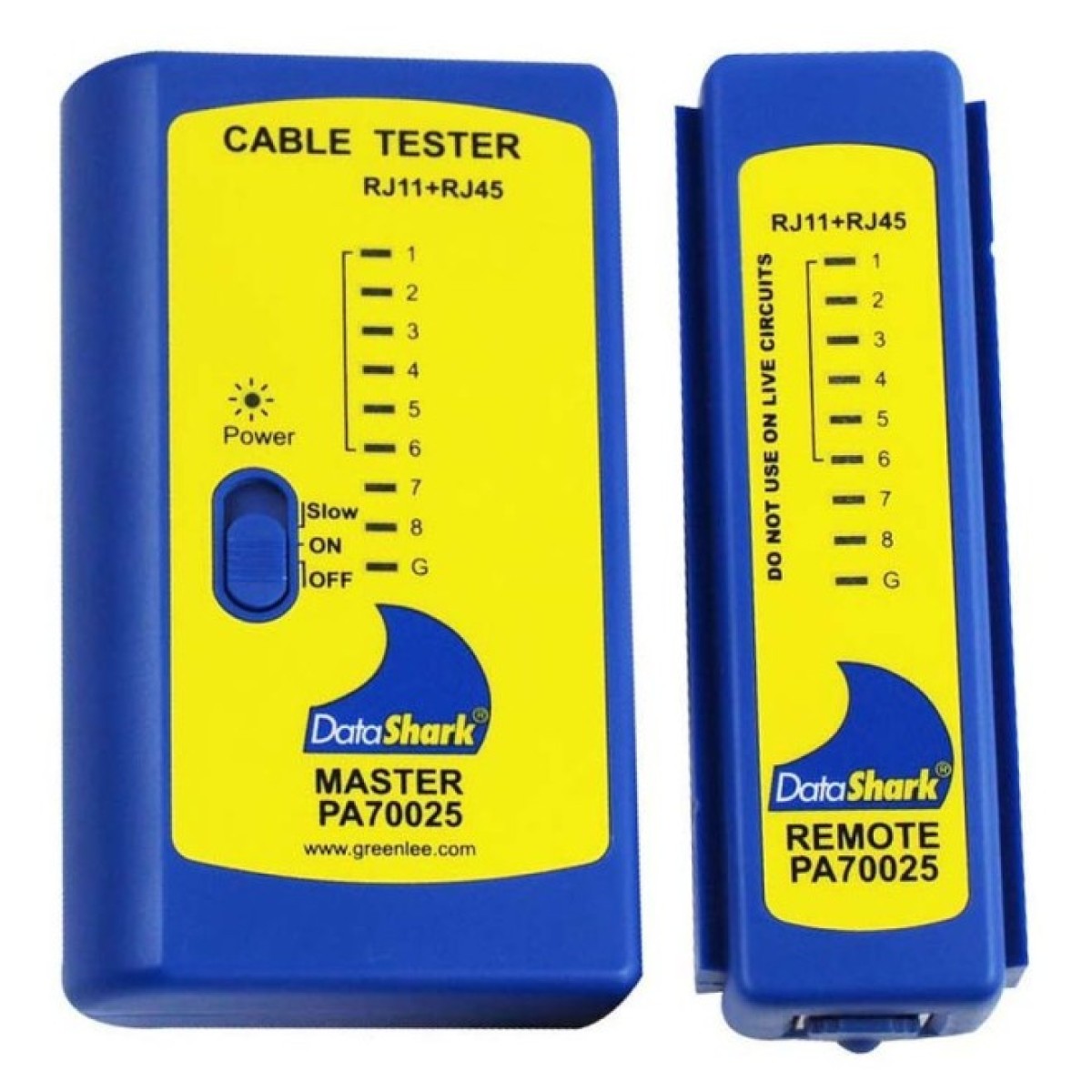 Кабельний тестер витої пари RJ45, RJ11, DataShark PA70025 (PT-70025) 256_256.jpg