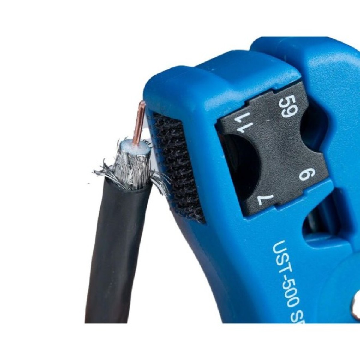 Инструмент для обработки кабеля UTP/STP, плоского 4P/6P, Coax RG59/6 и RG7/11, Jonard UST-500 98_98.jpg - фото 3