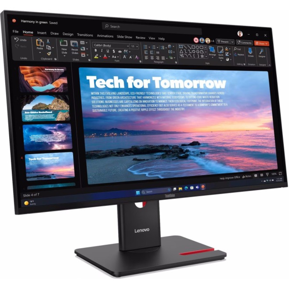 Монітор Lenovo T27QD-40 (64AAGAT2UA) 98_98.jpg - фото 2