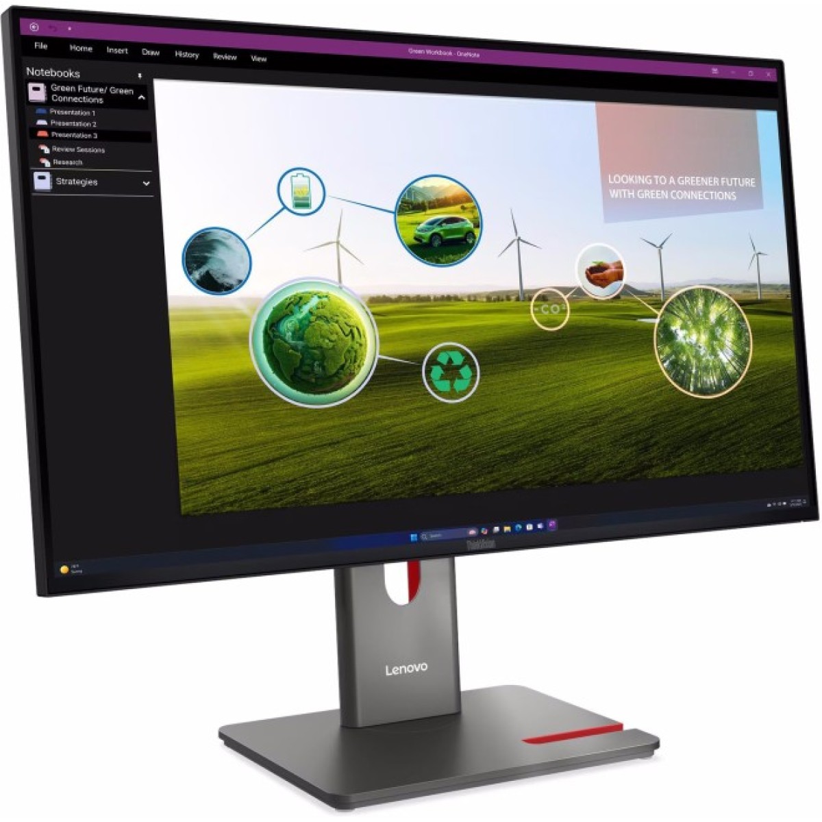 Монитор Lenovo P27Q-40 (64A7GAT6UA) 98_98.jpg - фото 2