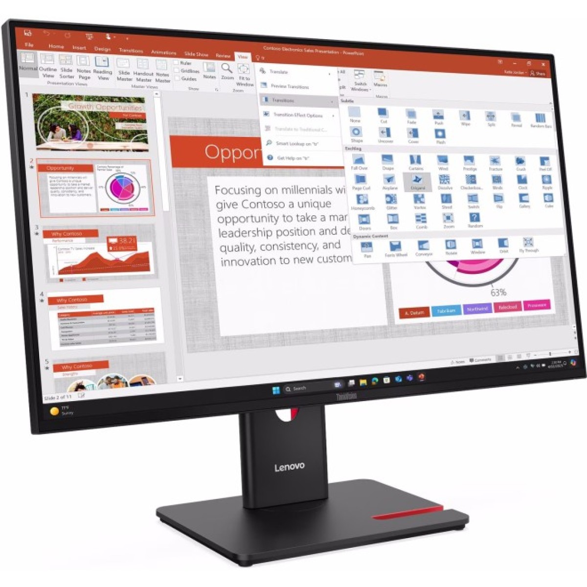 Монітор Lenovo T27-40 (64A5MAT6UA) 98_98.jpg - фото 2
