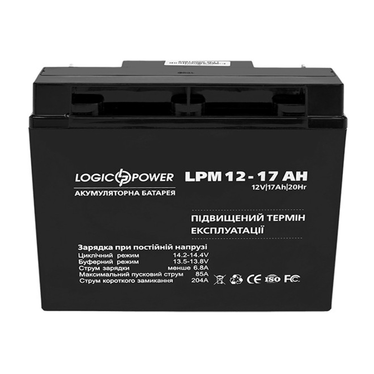 Аккумулятор AGM LPM 12 - 17 AH 98_98.jpg - фото 2