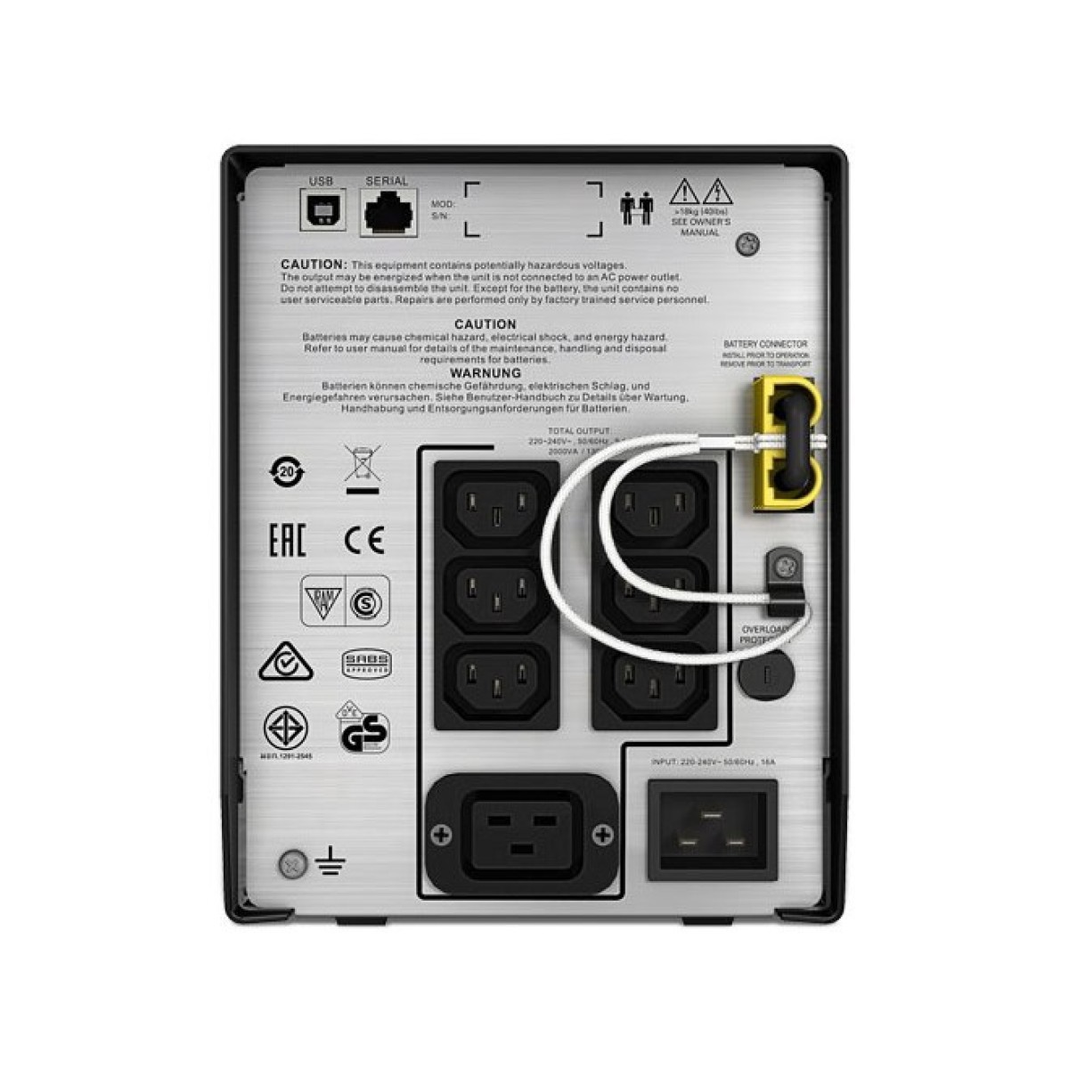 ИБП APC Smart-UPS C 2000VA LCD 98_98.jpg - фото 7