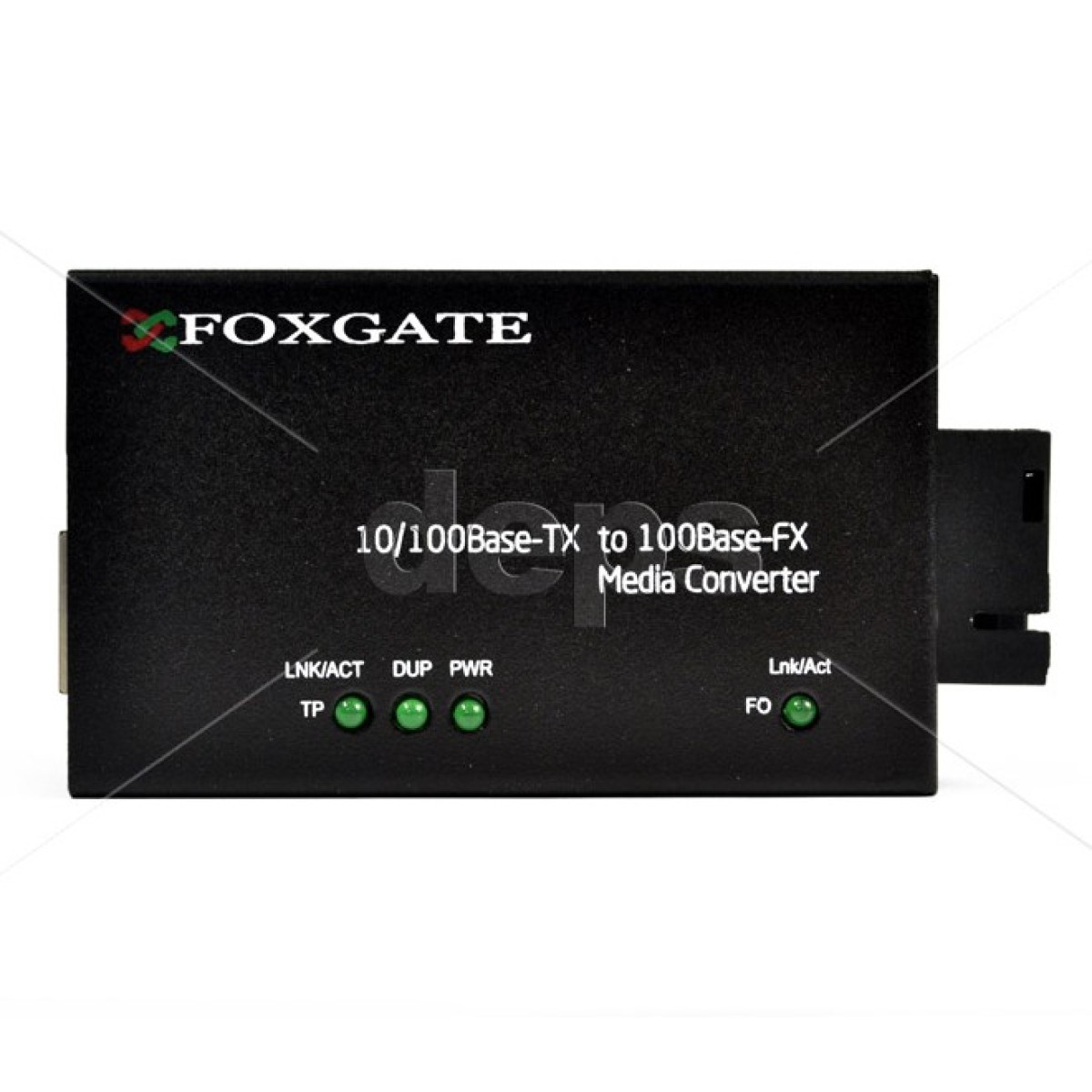 Медіаконвертер FoxGate 100Mb 1xSM 1310nm 20 км SCPC (ECm-R-0,1-1SM-1310nm-20) 98_98.jpg - фото 5