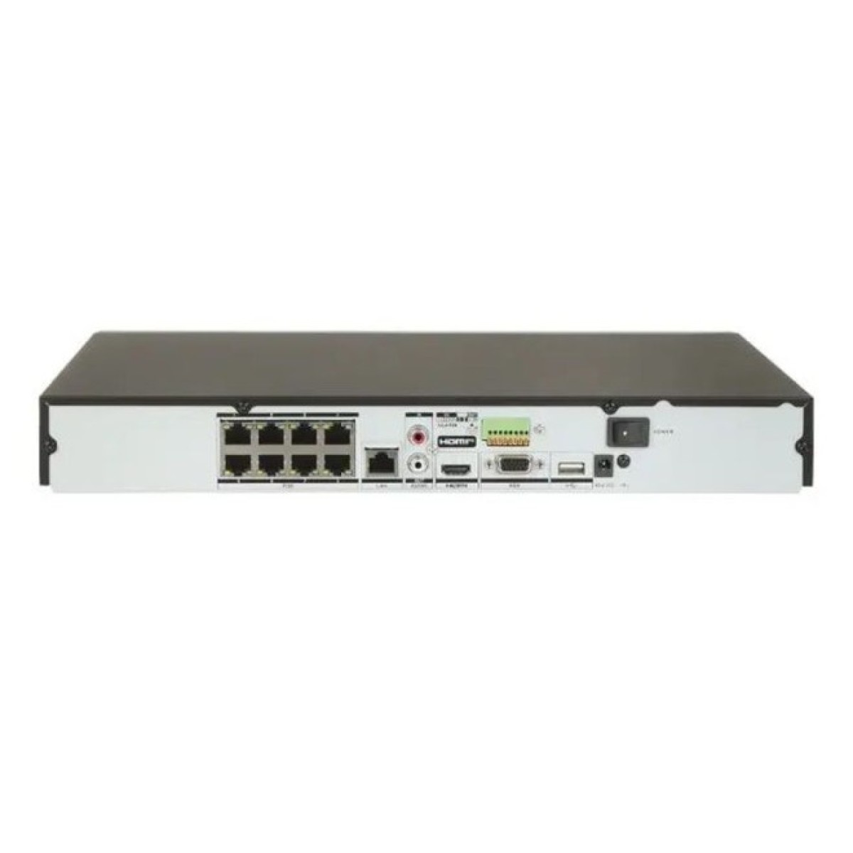 IP відеореєстратор Hikvision DS-7608NXI-K2/8P(D) 8-канальний PoE 1U 4K AcuSense 98_98.jpg - фото 3