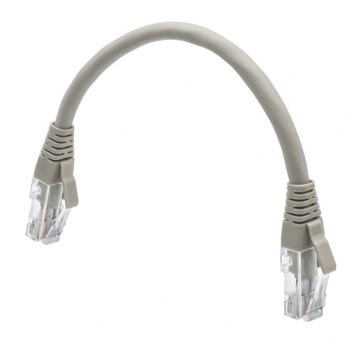 Патч-корд кат. 6A, 26AWG, RJ45-RJ45, серый, 0.2 м, U/UTP, LSZH, Corning 256_256.jpg