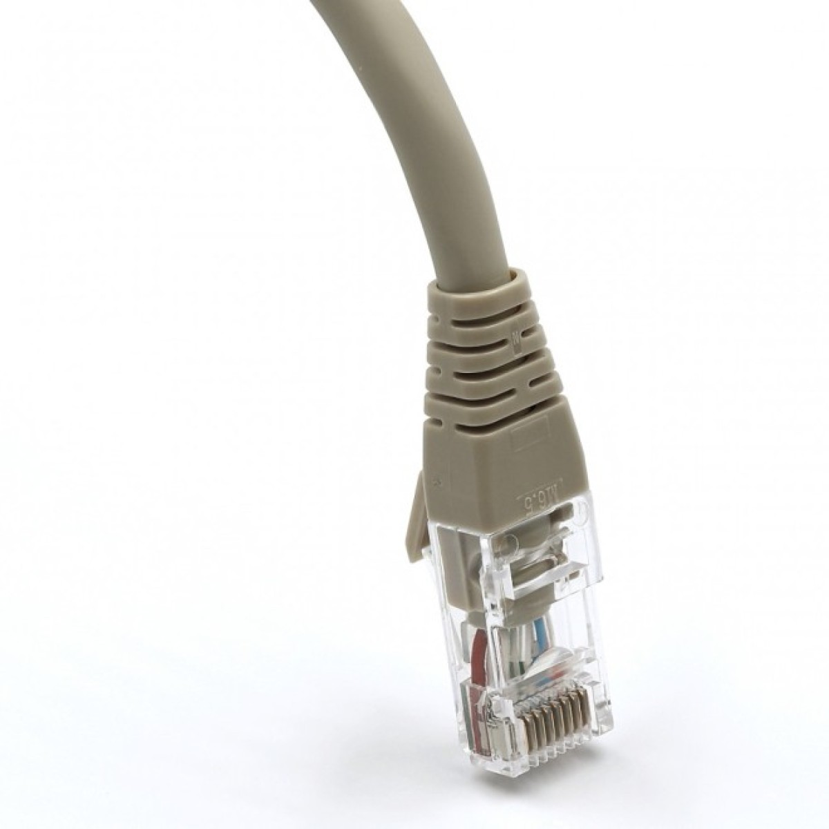 Патч-корд кат. 6A, 26AWG, RJ45-RJ45, серый, 0.2 м, U/UTP, LSZH, Corning 98_98.jpg - фото 2