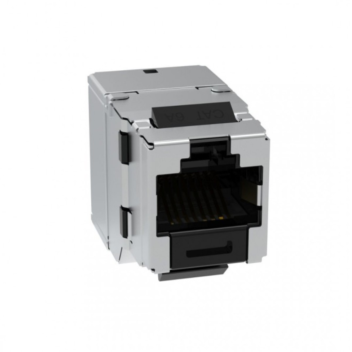 Модуль KeyStone RJ45 STP, кат.6a черный, Panduit 98_98.jpg - фото 3