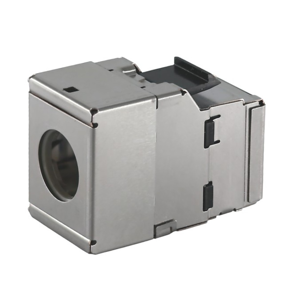Модуль KeyStone RJ45 STP, кат.6a черный, Panduit 98_98.jpg - фото 4