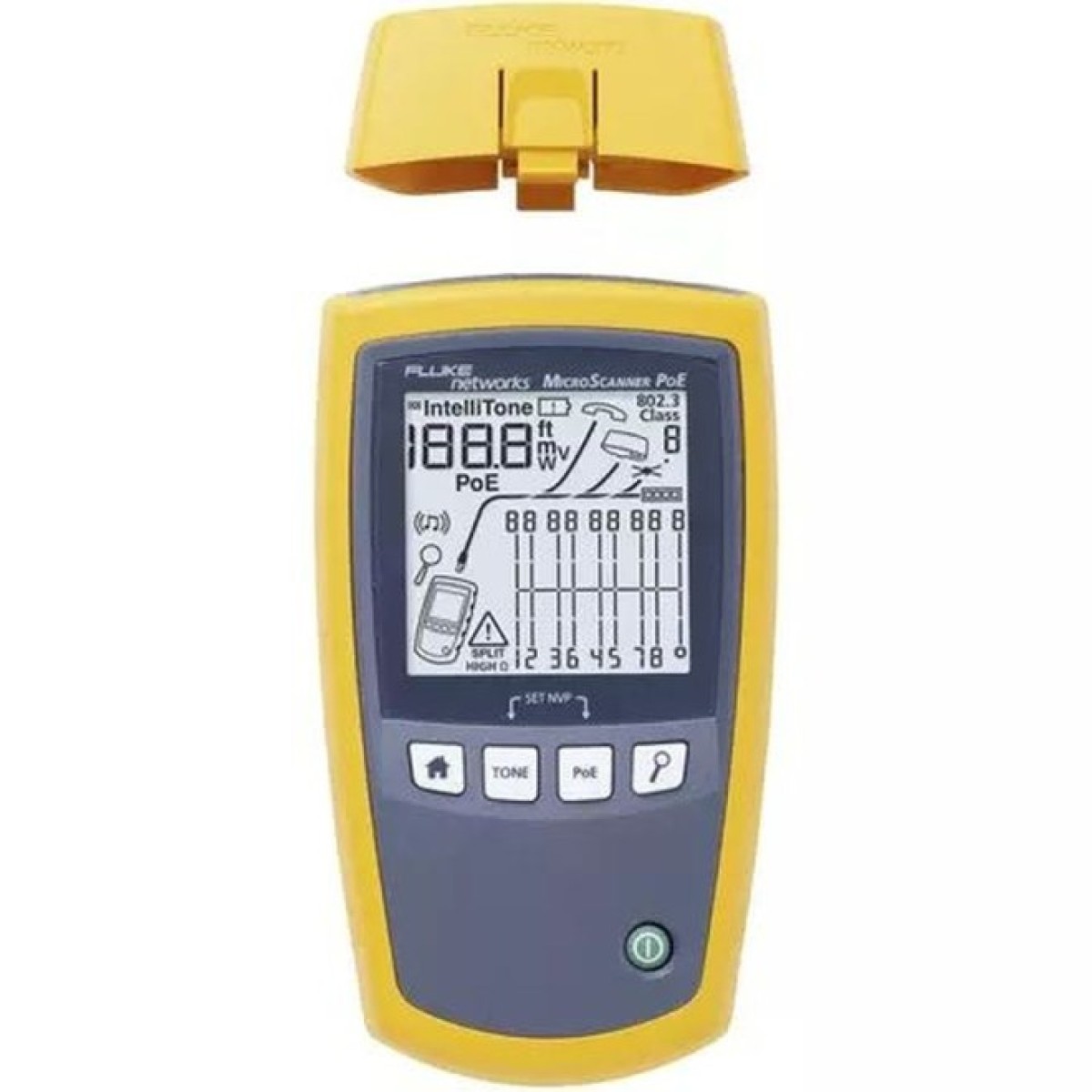 Тестер кабеля Fluke Networks MicroScanner™ (MS-POE-KIT) 98_98.jpg - фото 3