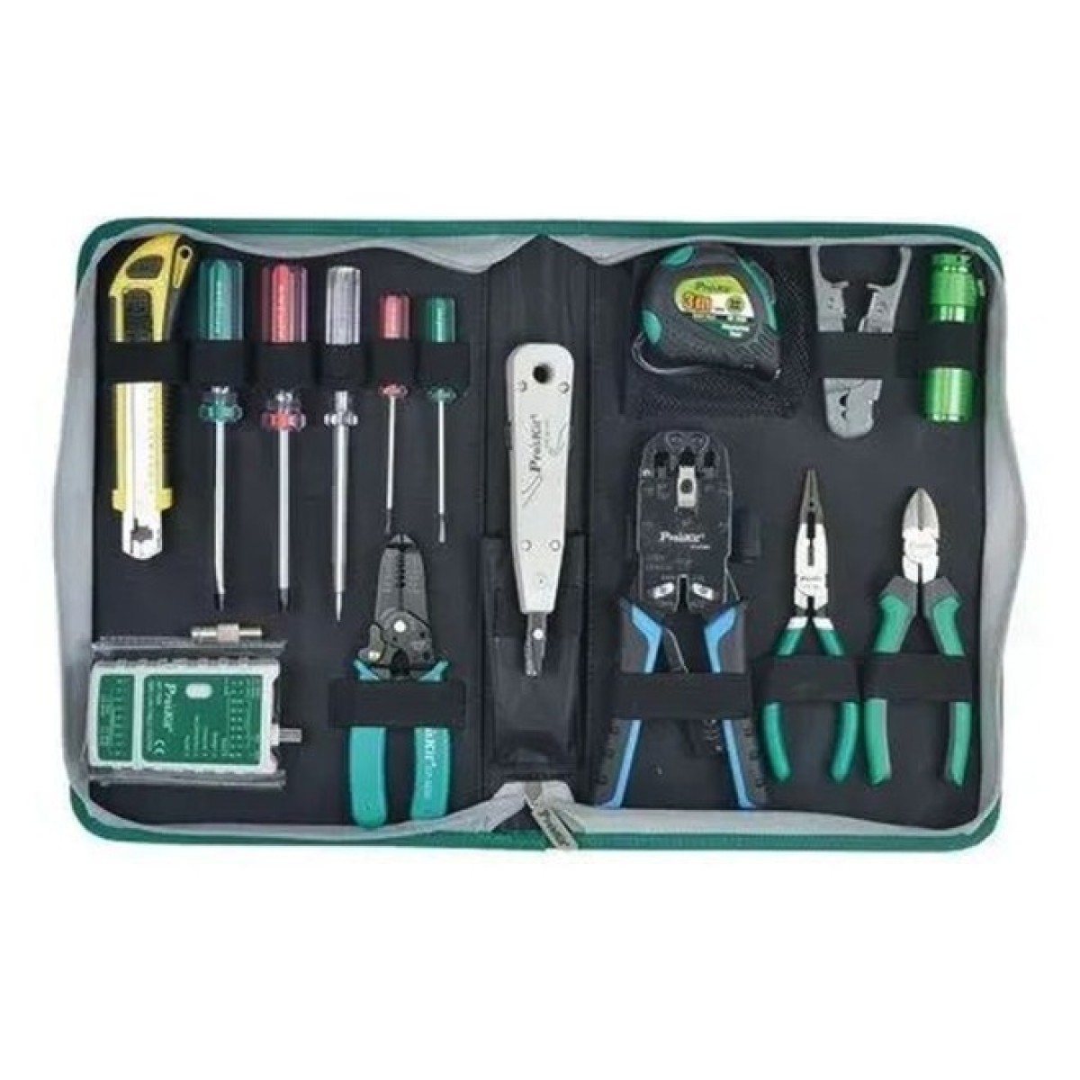 Набор инструментов Pro'sKit PK-4013 для телекоммуникационных сетей 256_256.jpg