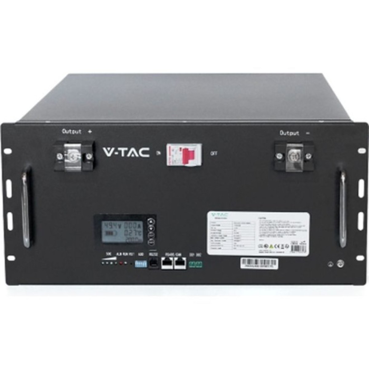 Батарея LiFePo4 V-TAC 51.2V - 100Ah LiFePO4 (V-TAC-LiFePO4-48-200) 256_256.jpg