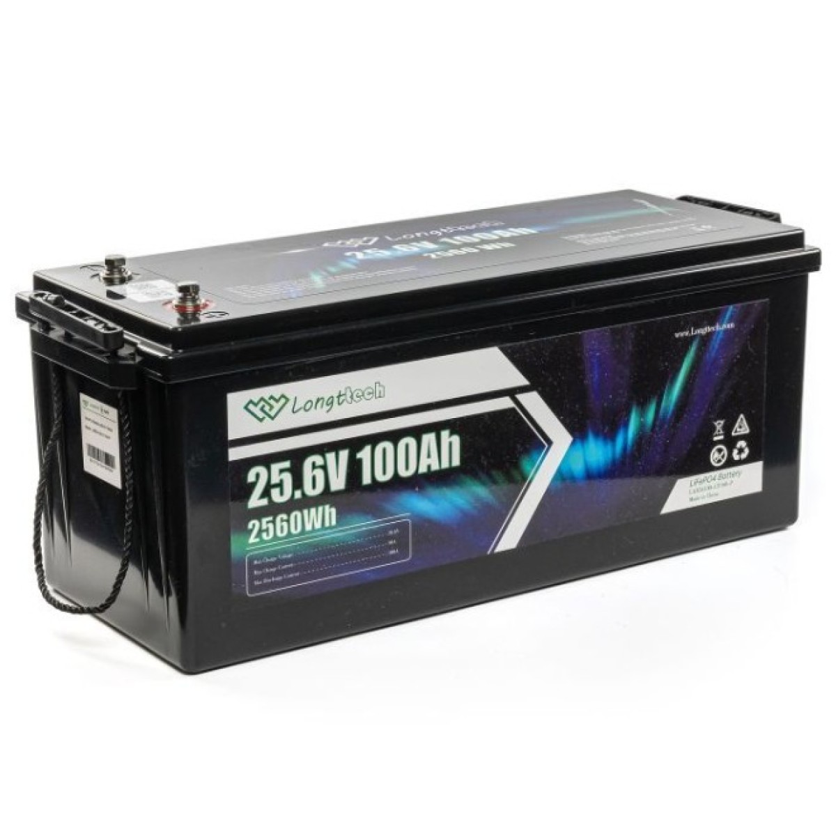 Батарея LiFePo4 Longttech 24V - 100Ah (LAR24100-LT160-P) 98_98.jpg - фото 5