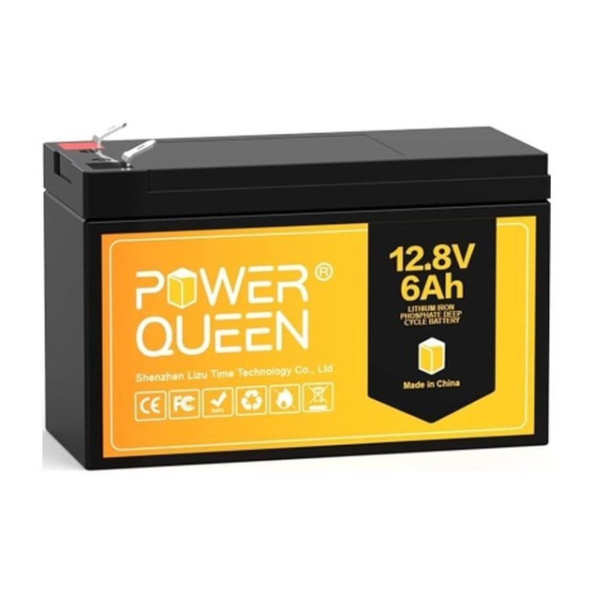 Батарея LiFePo4 Power Queen 12.8V-6Ah (Power Quee-LiFePO4-12.8-6) 256_256.jpg