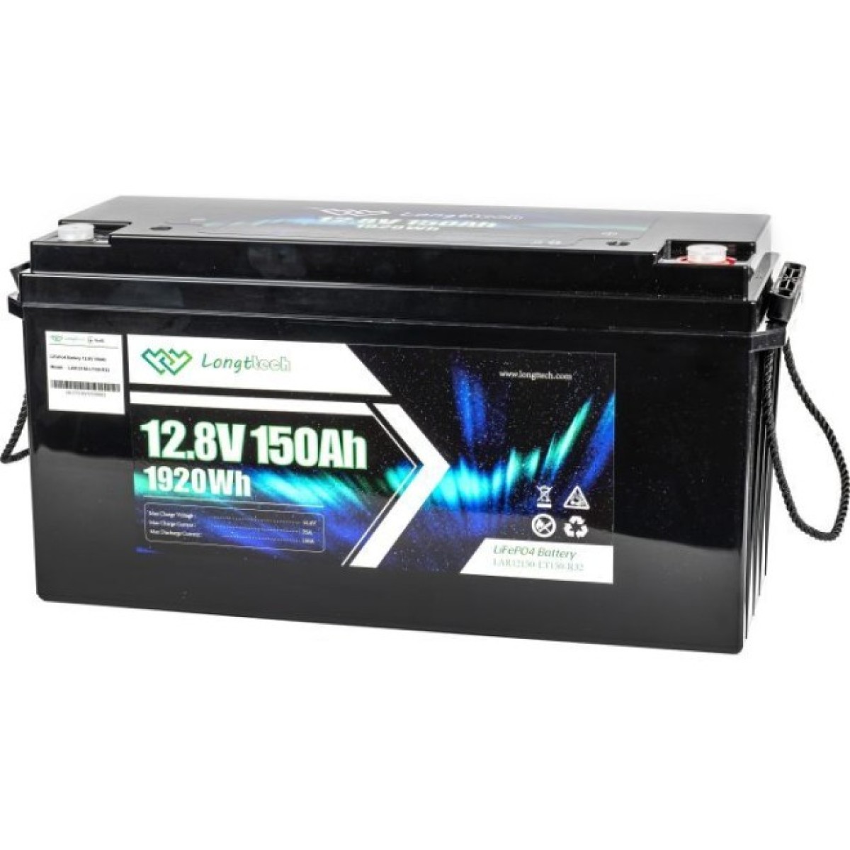 Батарея LiFePo4 Longttech 12.8V - 150Ah (LAR12150-LT150-R32) 98_98.jpg - фото 7