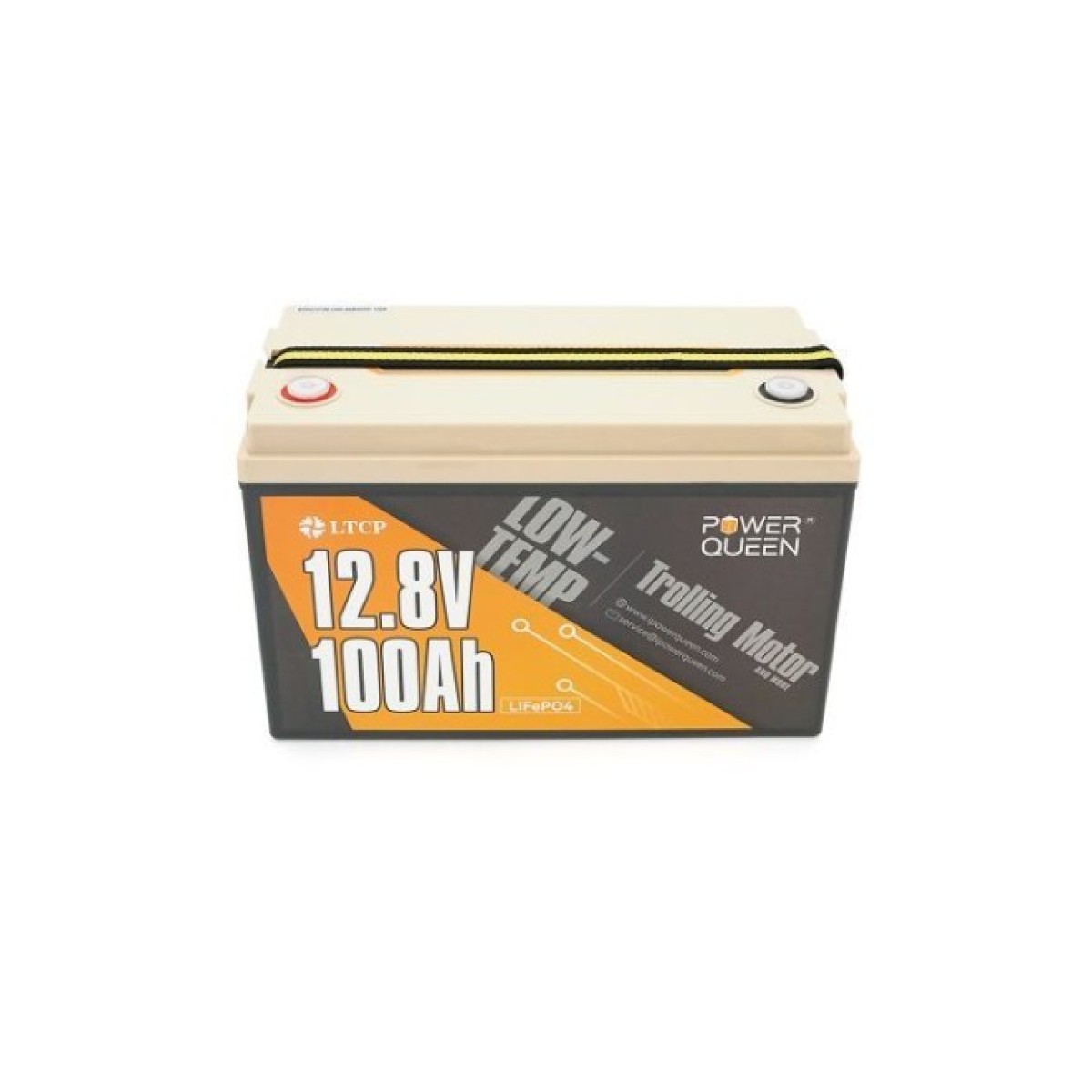 Батарея LiFePo4 Power Queen 12.8V 100Ah (PowerQueen-128V100Ah-LT) 98_98.jpg - фото 2