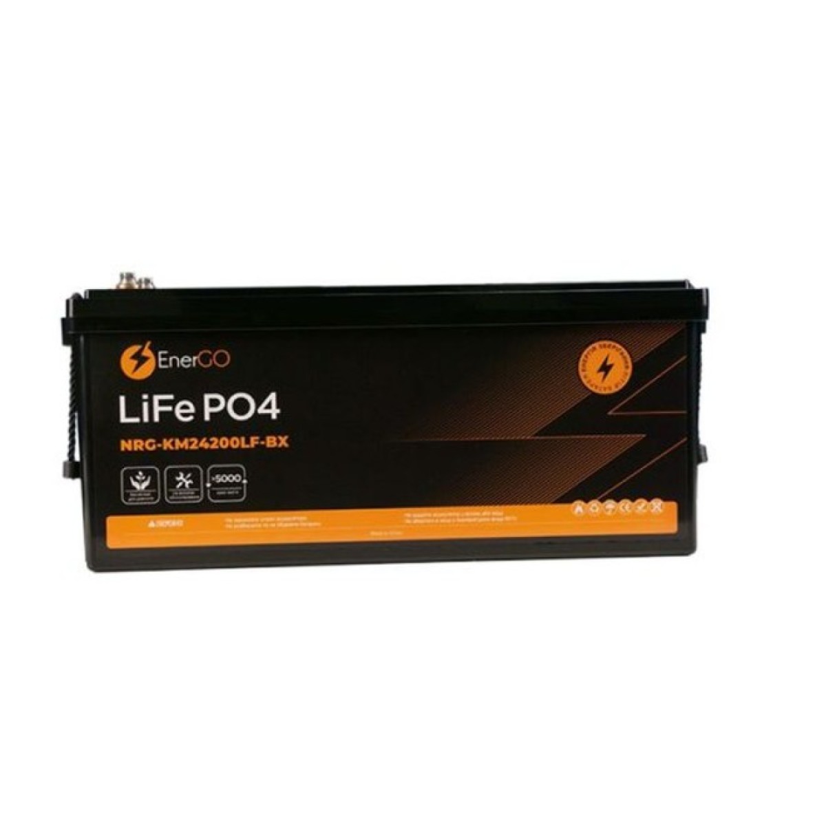 Аккумулятор EnerGo LiFePO4 24V 200Ah (NRG-KM24200LF-BX) 98_98.jpg - фото 3