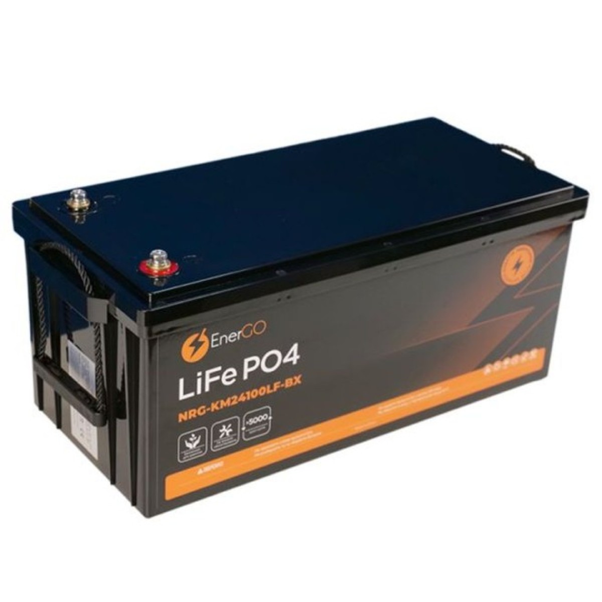 Аккумулятор EnerGo LiFePO4 24V 100Ah (NRG-KM24100LF-BX) 98_98.jpg - фото 2