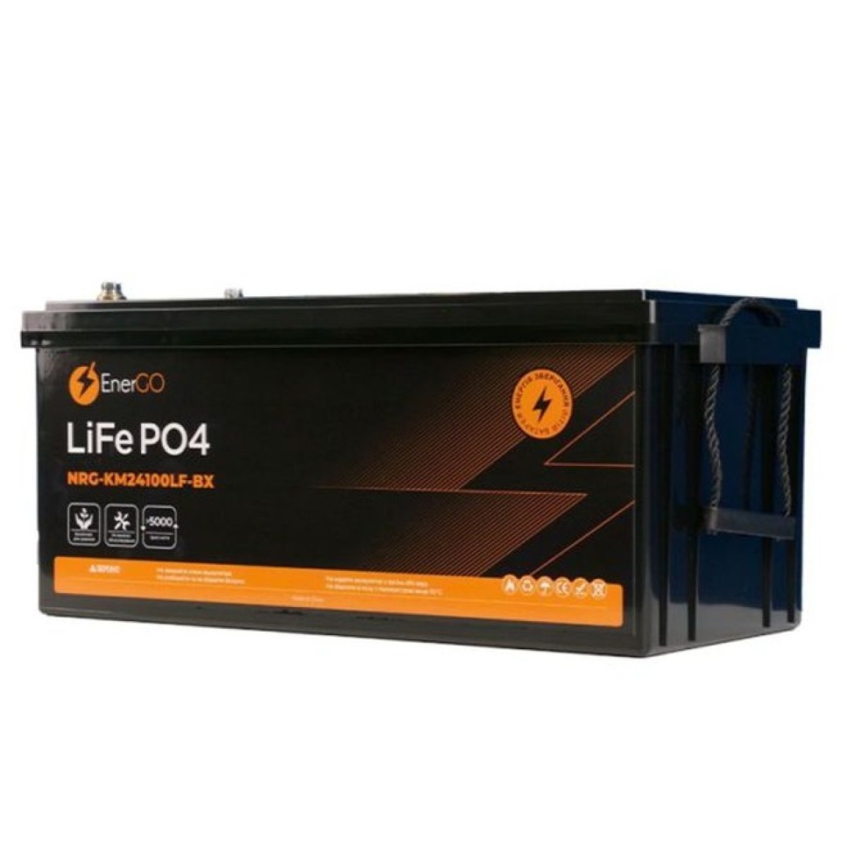 Аккумулятор EnerGo LiFePO4 24V 100Ah (NRG-KM24100LF-BX) 98_98.jpg - фото 5