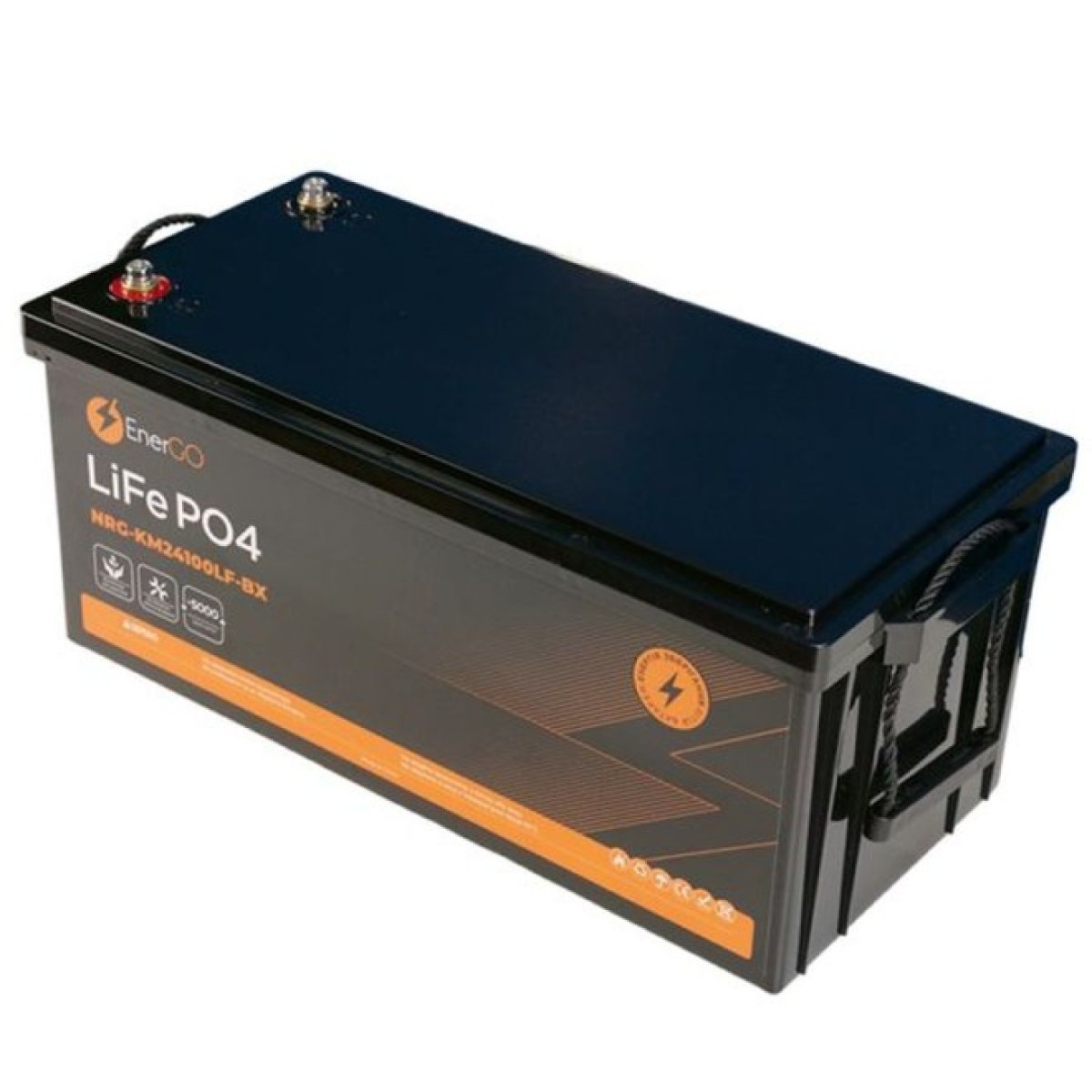 Аккумулятор EnerGo LiFePO4 24V 100Ah (NRG-KM24100LF-BX) 98_98.jpg - фото 6
