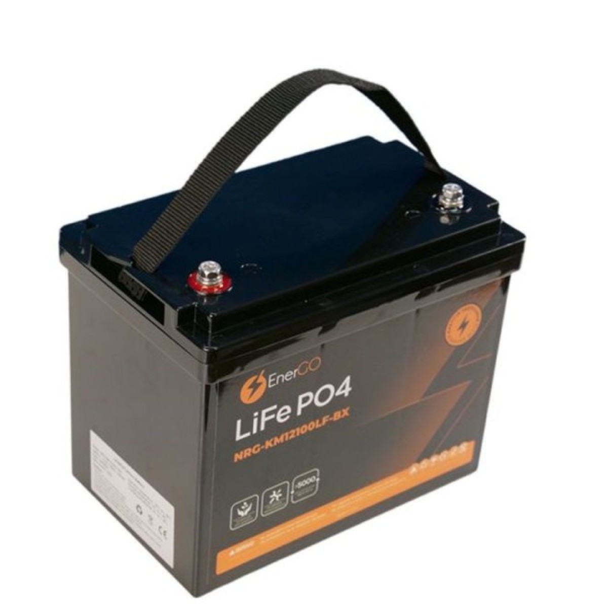 Аккумулятор EnerGo LiFePO4 12V 100Ah (NRG-KM12100LF-BX) 98_98.jpg - фото 2