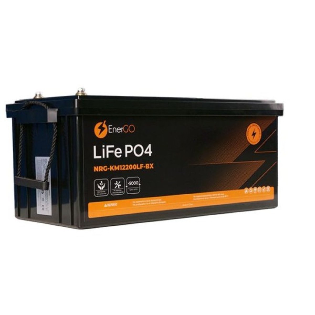 Аккумулятор EnerGo LiFePO4 12V 200Ah (NRG-KM12200LF-BX) 98_98.jpg - фото 2