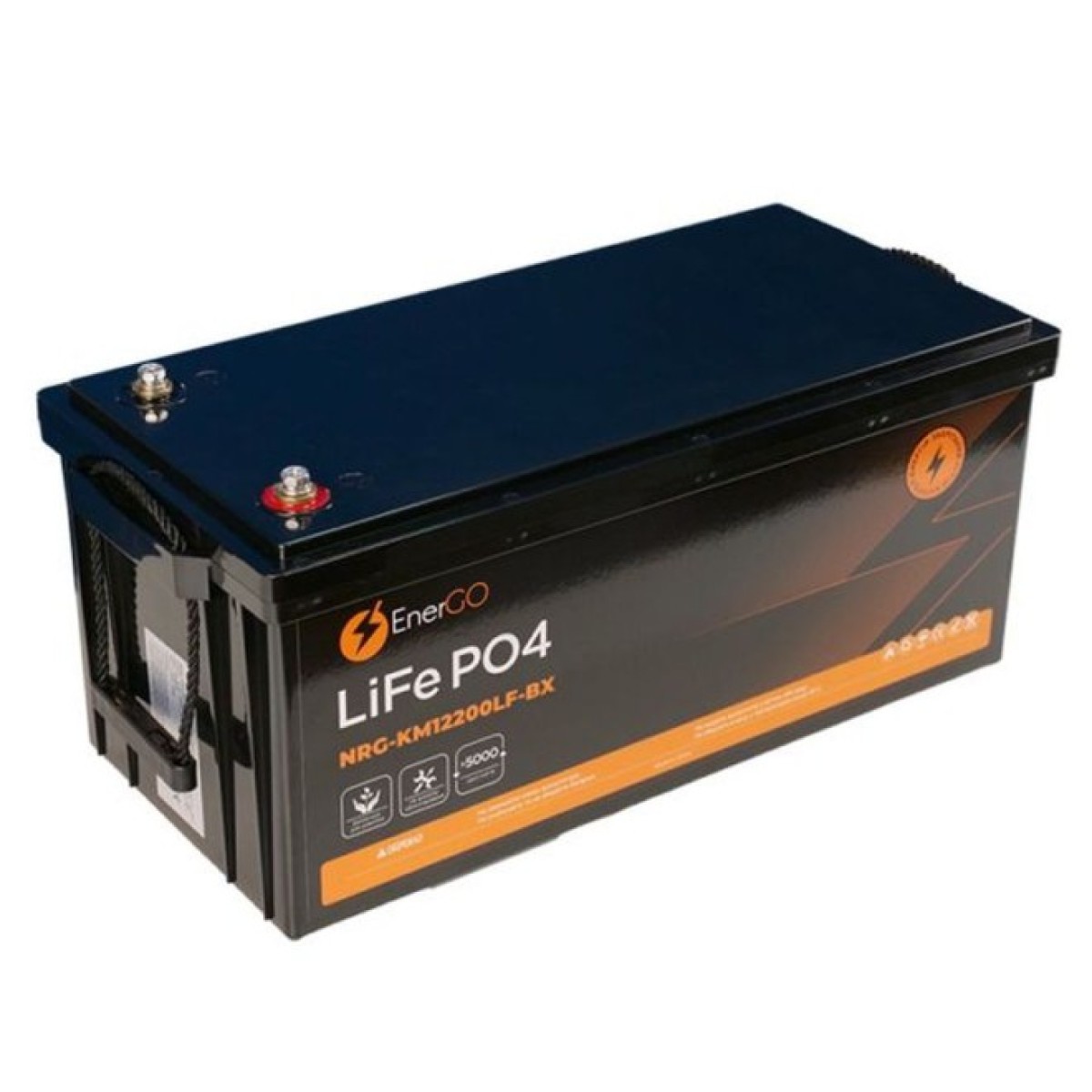 Аккумулятор EnerGo LiFePO4 12V 200Ah (NRG-KM12200LF-BX) 98_98.jpg - фото 3