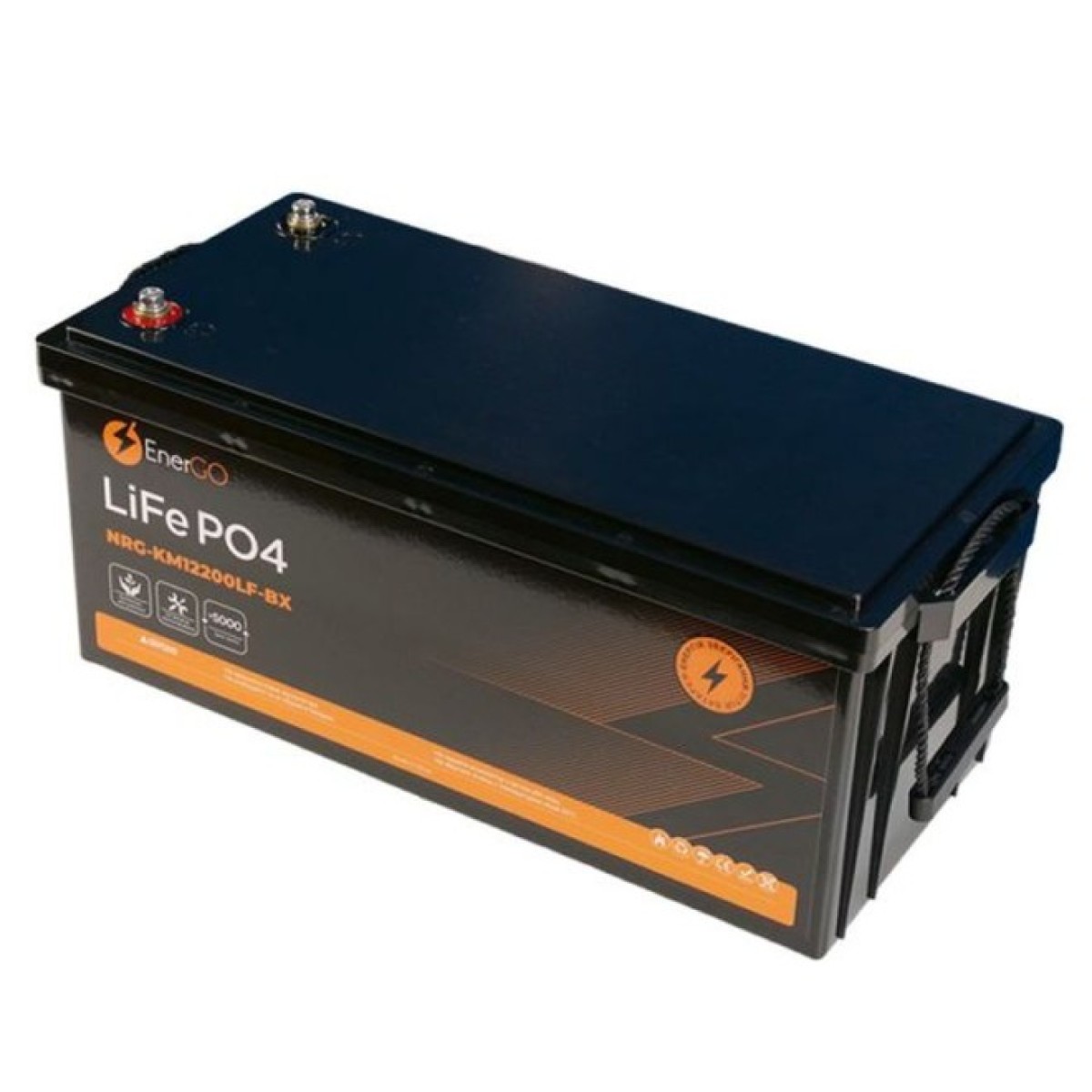 Аккумулятор EnerGo LiFePO4 12V 200Ah (NRG-KM12200LF-BX) 98_98.jpg - фото 5