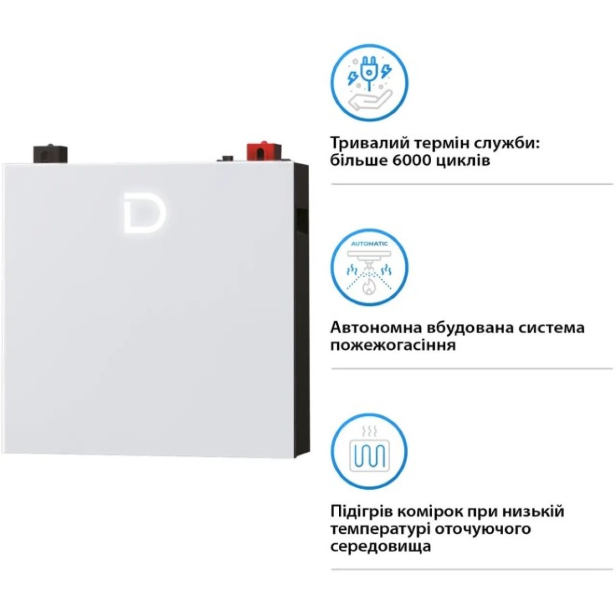 Батарея LiFePo4 Dyness DL5.0C Pro 51.2V - 100Ah (DL5.0C Pro) 98_98.jpg - фото 5