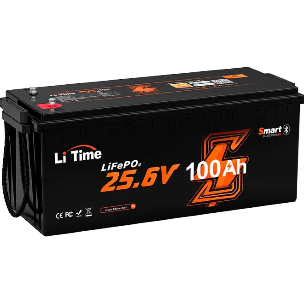 Батарея LiFePo4 Litime 24V-100Ah Bluetooth, 2560Wh (Litime-24V100Ah-BT) 256_256.jpg
