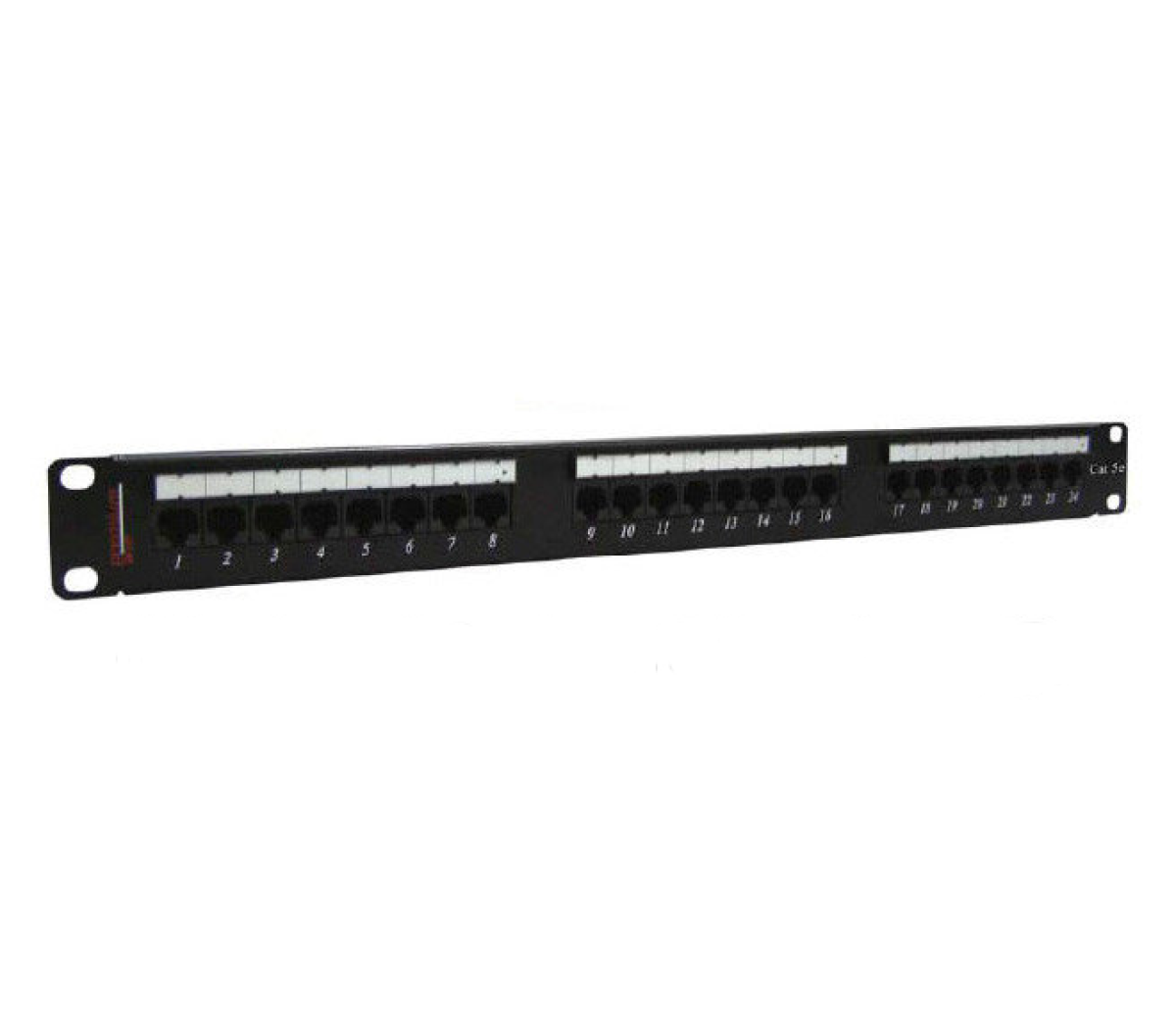 Патч-панель UTP, 24 порта, 0,5U, в комплекте с органайзером, кат.5Е, Dual Type IDC, цвет черный 256_221.png