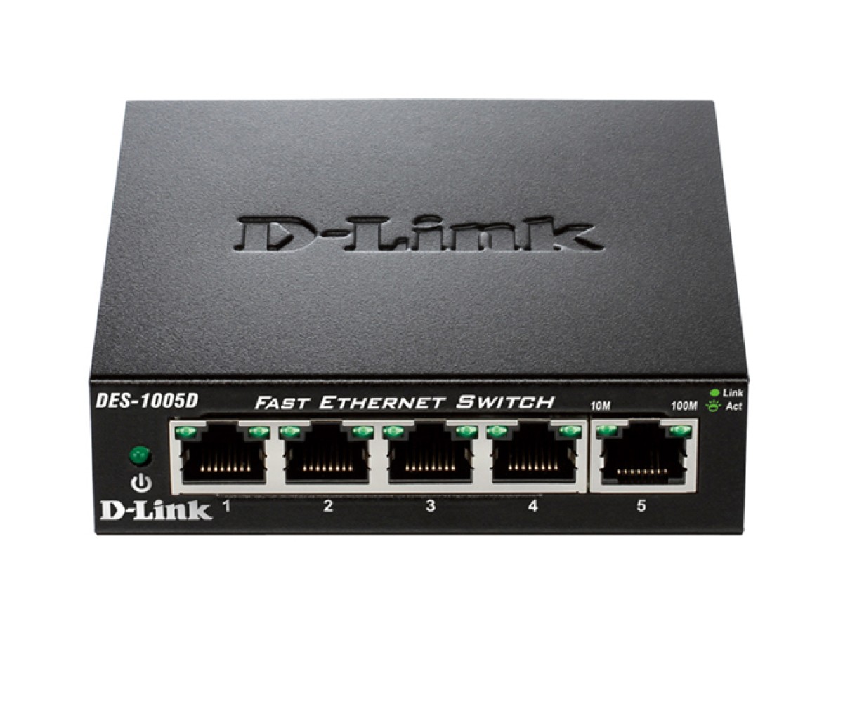 Коммутатор D-Link DES-1005D 5xFE, Desktop металл, Неуправляемый 256_221.jpg