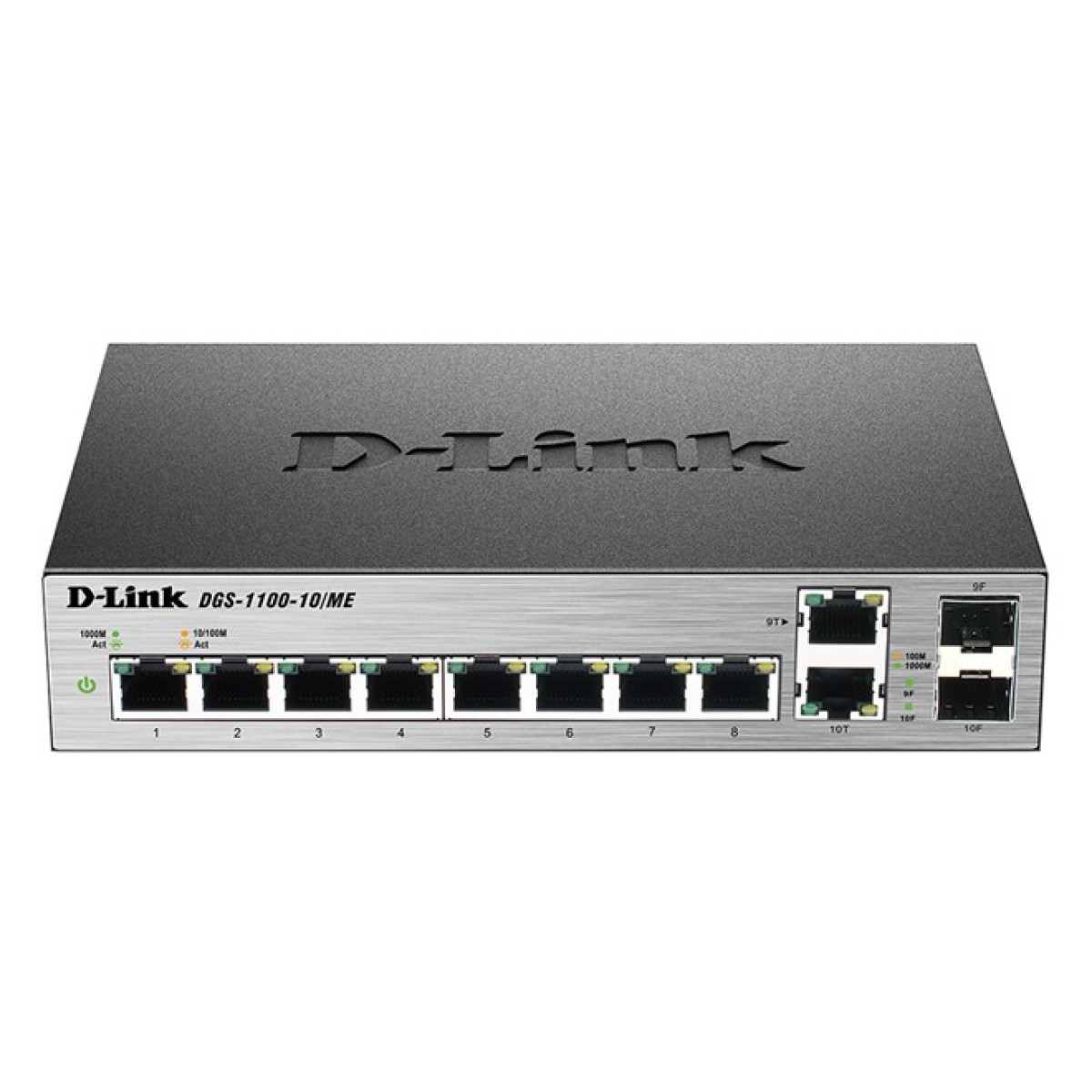 Коммутатор D-Link DGS-1100-10/ME 8x1GE, 2xSFP/1GE (combo) MetroEthernet Smart 256_256.jpg