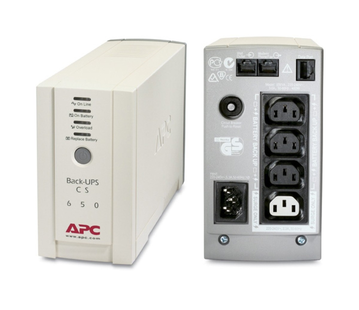 УПС для комп'ютера APC Back-UPS CS 650VA 98_85.jpg
