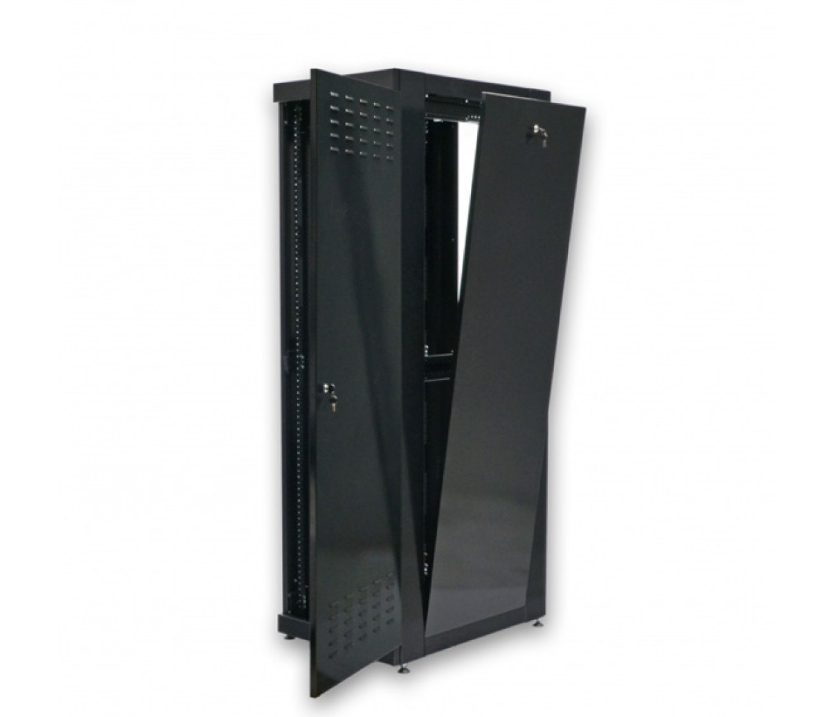 Шкаф 19" 42U, 610х865 мм (Ш*Г), усиленный, черный (UA-MGSE4268MB) 98_85.jpg - фото 7