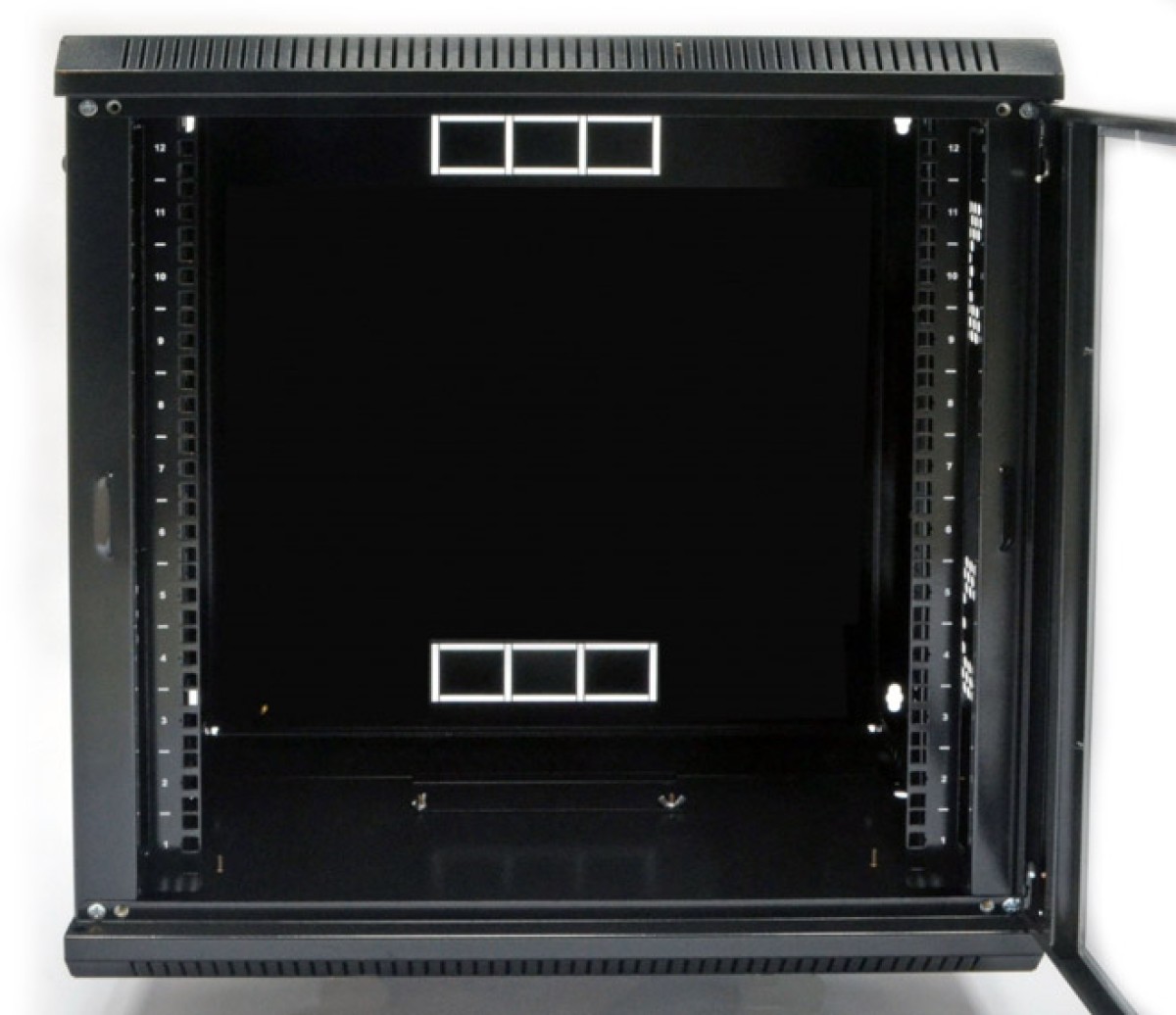Настенный монтажный шкаф 12U акрил (UA-MGSWA127B) 98_85.jpg - фото 4