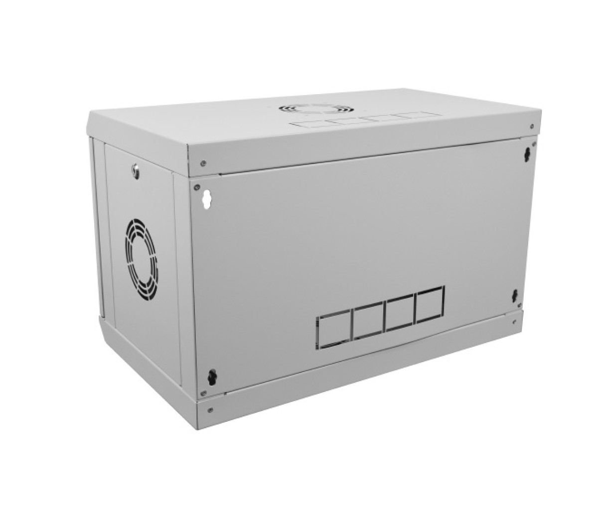 Шкаф серверный настенный 6U, 500, стекло, серый 98_85.jpg - фото 3