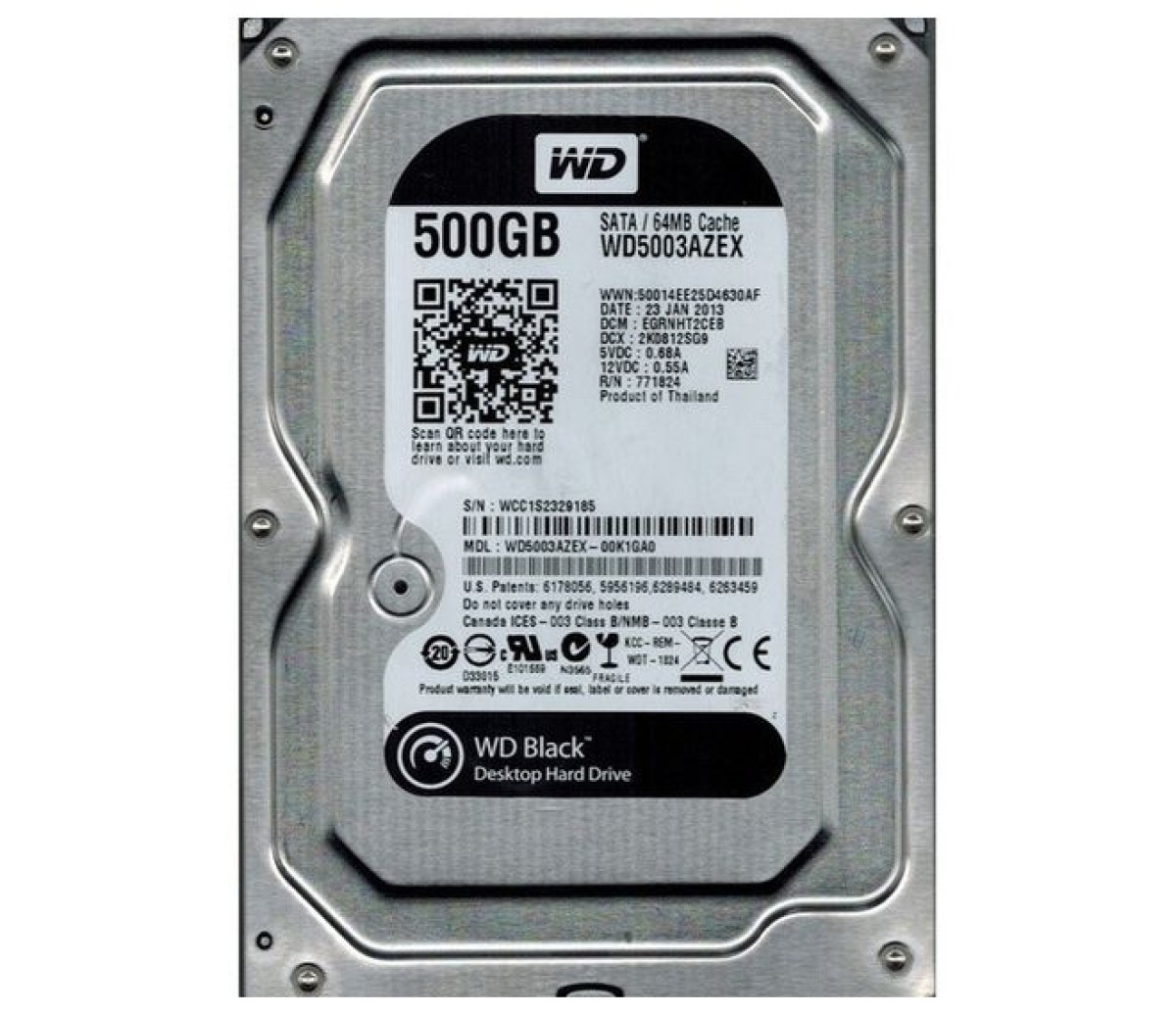 Жесткий диск WD Black 500GB (WD5003AZEX) 98_85.jpg