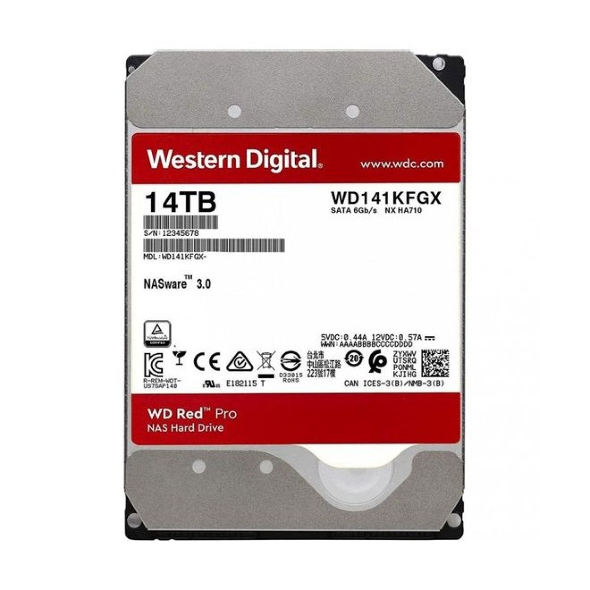 Жесткий диск WD Red Pro 14TB (WD141KFGX) 256_256.jpg