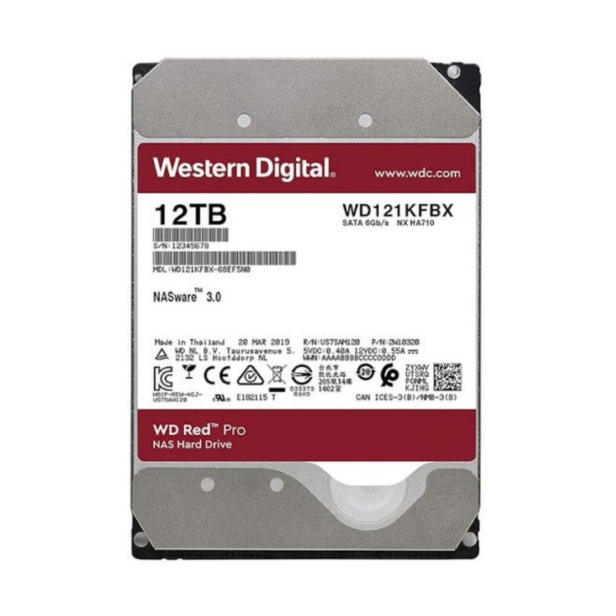 Жесткий диск WD Red Pro 12TB (WD121KFBX) 256_256.jpg